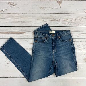 Madewell Stovepipe Jeans, Sz 26